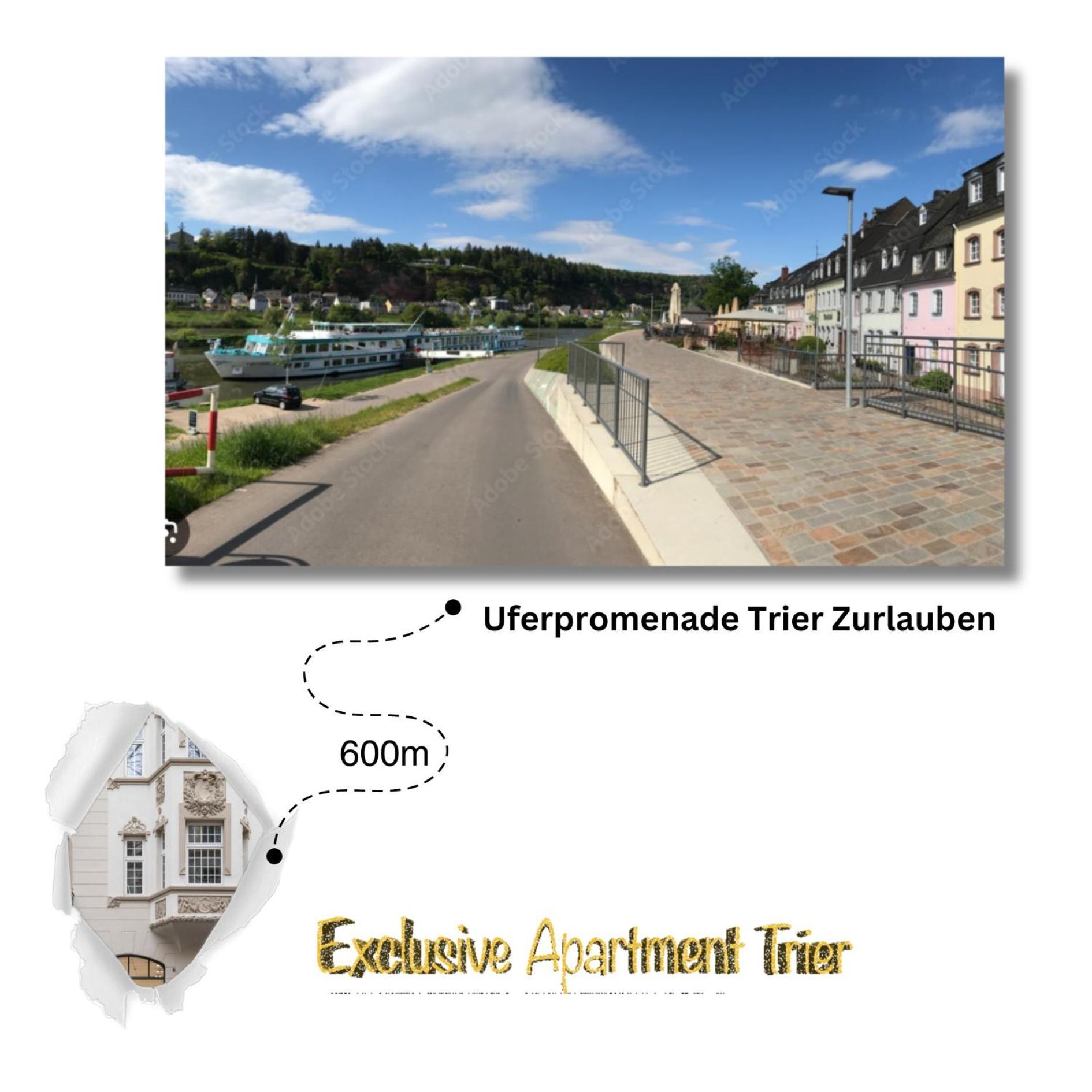 Modern Elegance In Historical City Center Trier Exterior foto